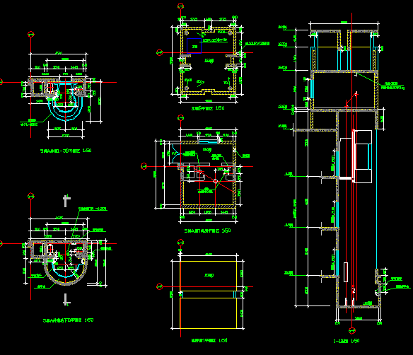 观光电梯设计图免费下载 - 建筑装修图